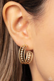 Dotted Darling Gold Earrings