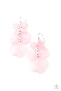 Fragile Florals - pink - earrings